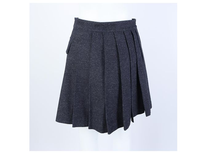 Falda envolvente Christian Dior Azul - vista 3