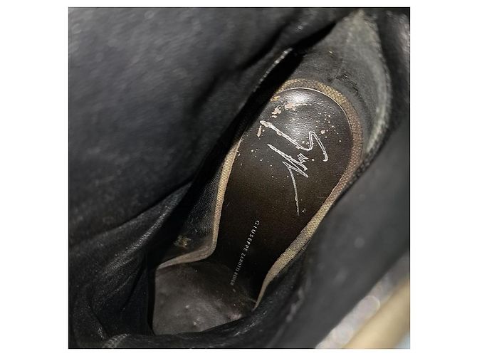 Giuseppe Zanotti Scarpe con tacco in camoscio open toe Marrone - vista 6