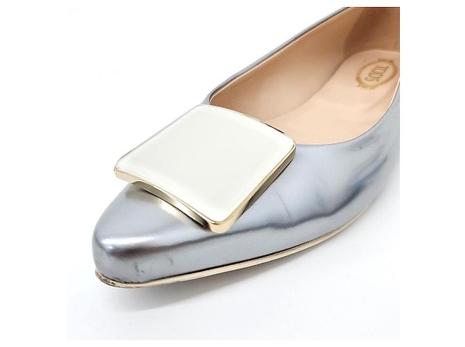 Scarpe basse Tod's argento Marrone - vista 5
