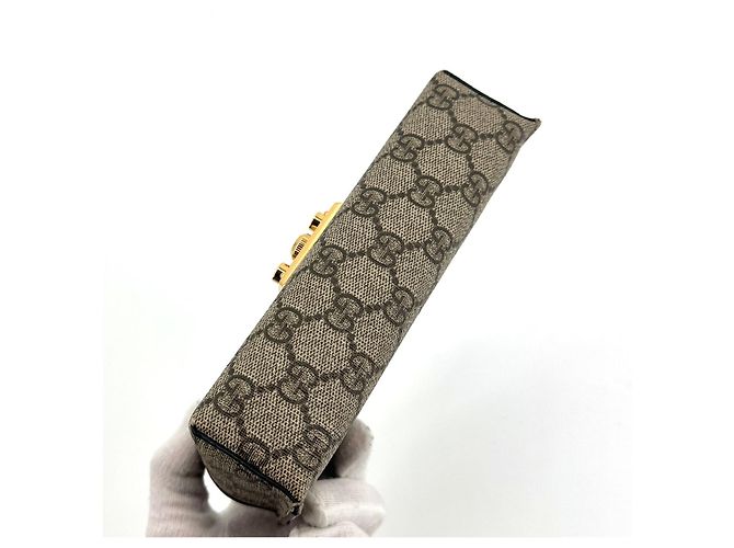 Padlock Gucci Borsa a tracolla GG Supreme con manico superiore e lucchetto Multicolore - vista 7