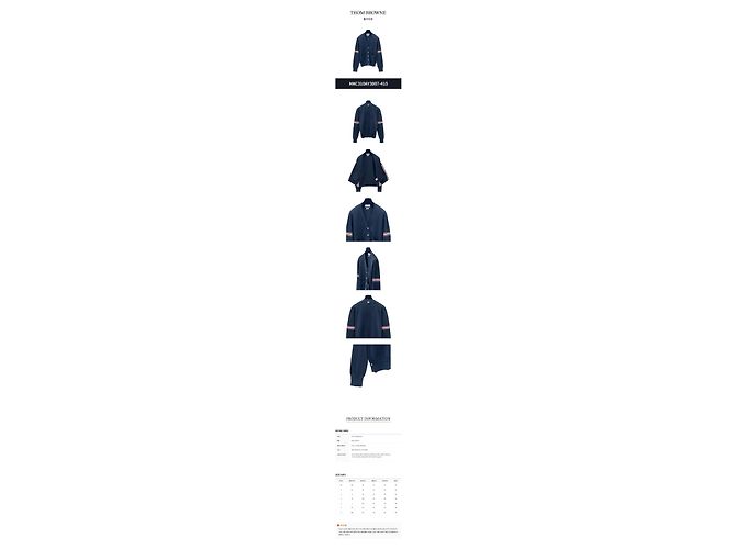 Thom Browne Strickcardigan aus Baumwolle für Herren - Ansicht 2
