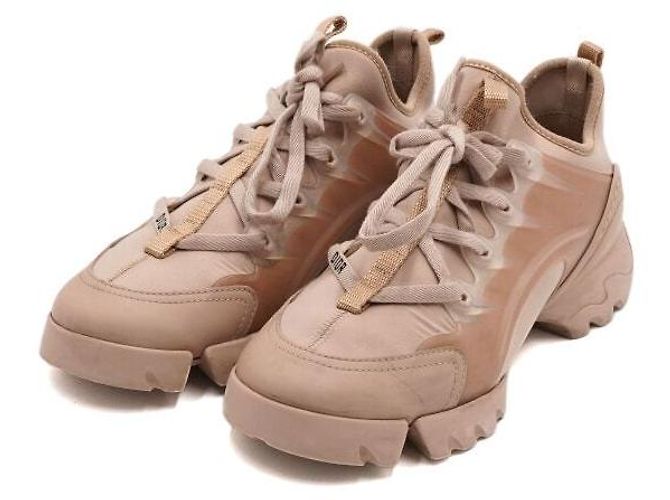 Dior Sneakers in neoprene da donna DCONNECT Arancione - vista 3