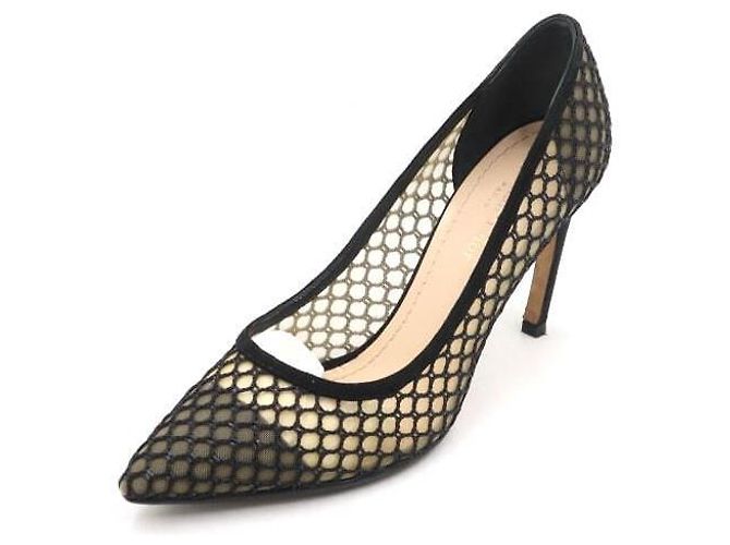Dior Décolleté in camoscio e mesh - vista 2