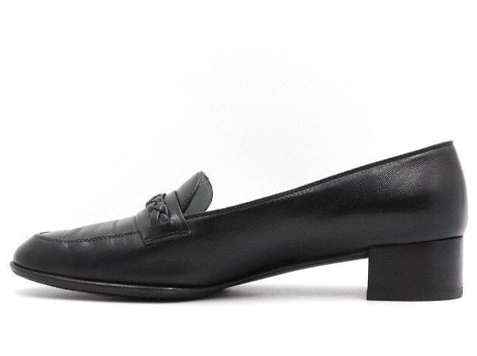 Salvatore Ferragamo Mocassini classici da donna in pelle nera - vista 4