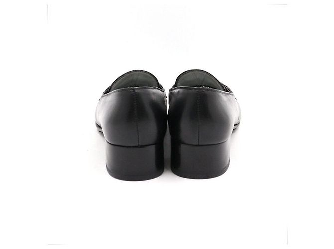 Salvatore Ferragamo Mocassini classici da donna in pelle nera - vista 6