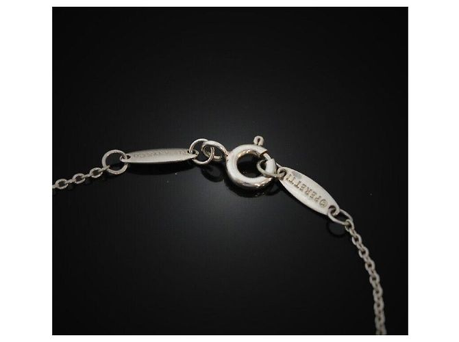 Tiffany & Co Bracciale Bider Yard Silver Aquamarine Nero - vista 4