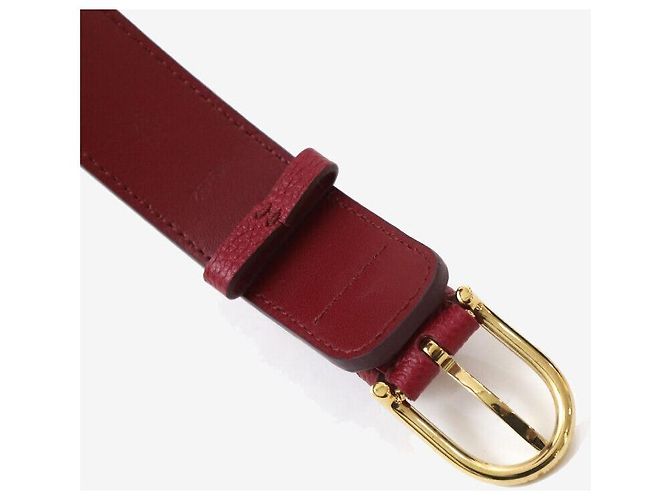 Louis Vuitton Monogram Empreinte Fuchsia Gürtel Gold Pink - Ansicht 7