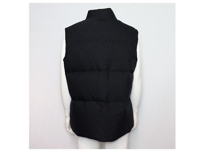Dior Technical Jacquard Oblique Men's Padded Vest Black - view 4