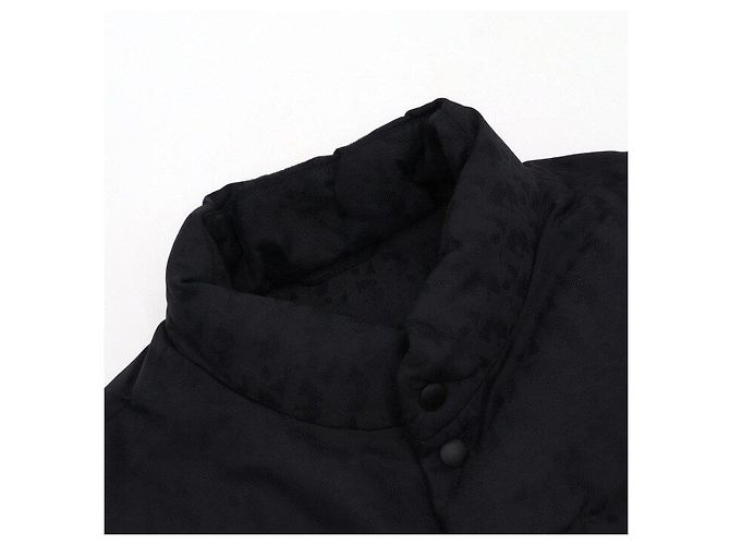 Dior Technical Jacquard Oblique Men's Padded Vest Black - view 5