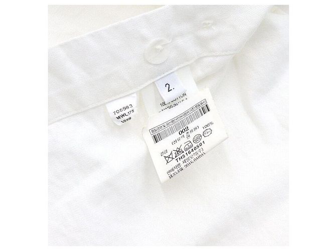Thom Browne Camicia da uomo in cotone Oxford a tre strisce Bianco - vista 7