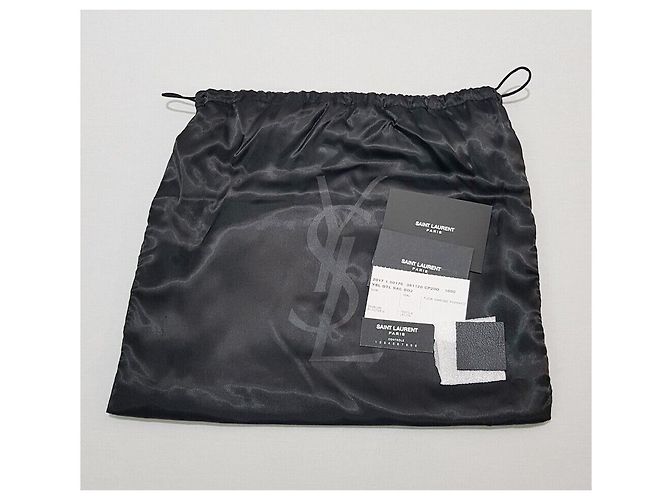 Saint Laurent Clutch YSL Belle de Jour Nero - vista 10