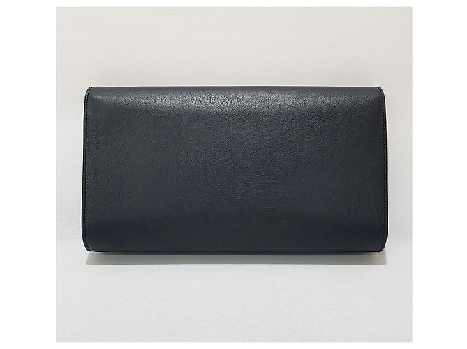 Saint Laurent Clutch YSL Belle de Jour Nero - vista 5