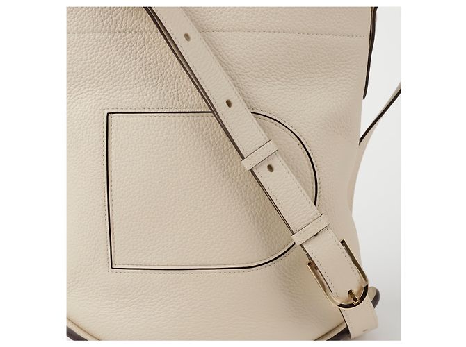Delvaux Borsa a tracolla e spalla Pin Daily MM Marrone - vista 2