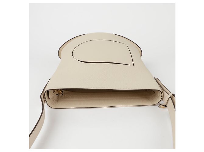 Delvaux Borsa a tracolla e spalla Pin Daily MM Marrone - vista 6