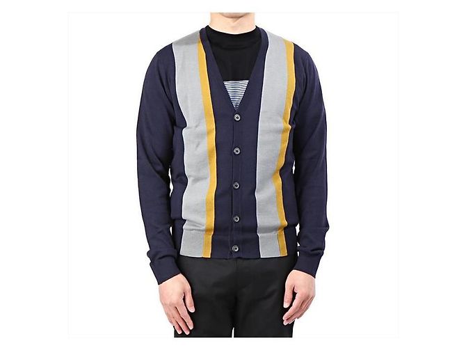 Lanvin Merinowolle-Cardigan Schwarz - Ansicht 2