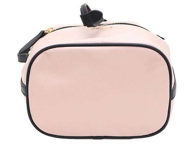Burberry Borsa a secchiello in nylon con coulisse e borsa a tracolla Rosa - vista 7