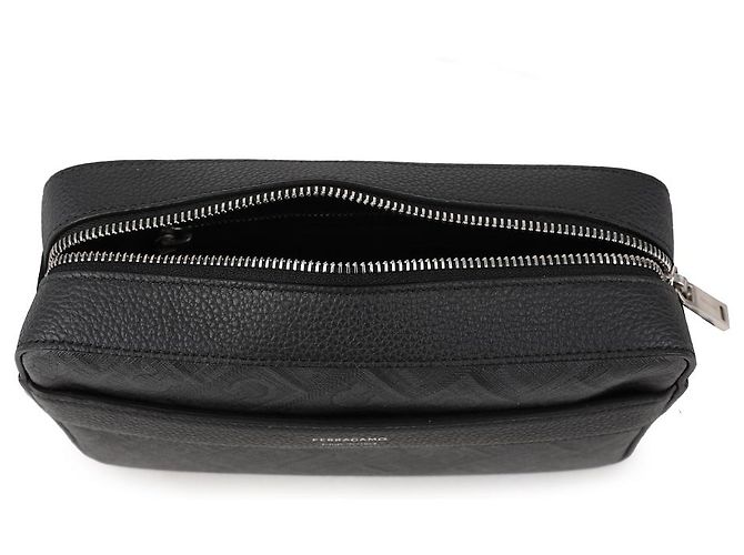 Salvatore Ferragamo Borsa a tracolla Monogram Marrone - vista 7