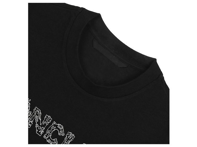 Moncler T-shirt a maniche corte con logo e scritte grafiche - vista 5