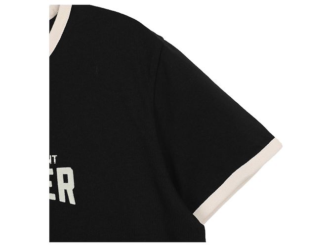 Moncler Logo Jersey T-Shirt Schwarz - Ansicht 6