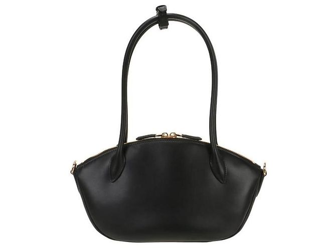 Prada Kleine Lederhandtasche stamp: MVM Schwarz - Ansicht 3