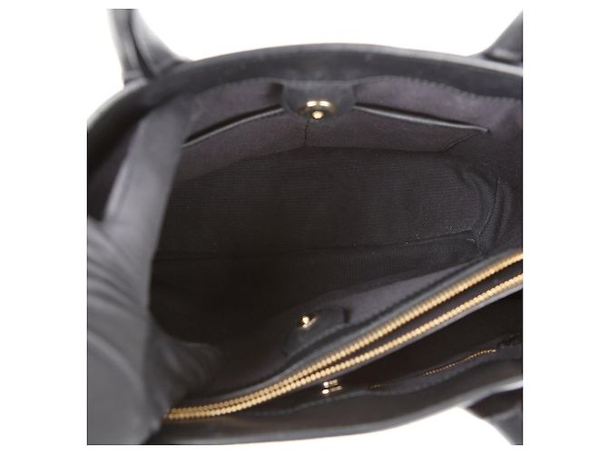 Burberry Saco de ombro tote Banner Medium Preto - vista 12