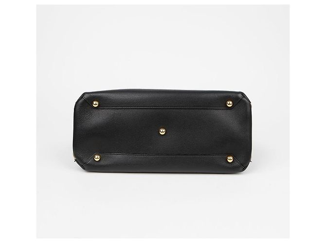 Burberry Saco de ombro tote Banner Medium Preto - vista 7
