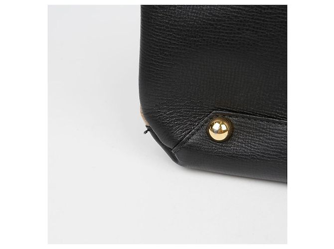 Burberry Saco de ombro tote Banner Medium Preto - vista 9
