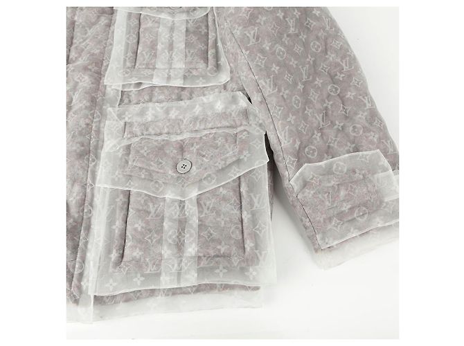 Louis Vuitton Organza Steppjacke Größe Mehrfarben - Ansicht 6