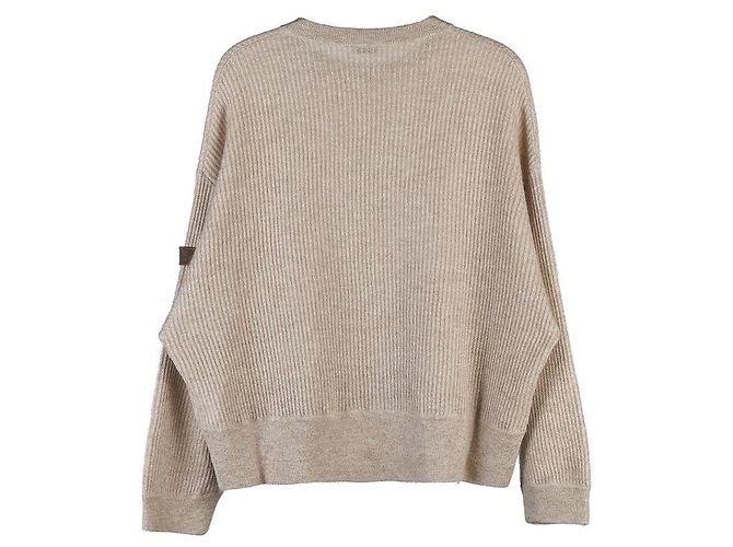 Brunello Cucinelli Strickwaren aus Stoff Weiß Damen - Ansicht 2