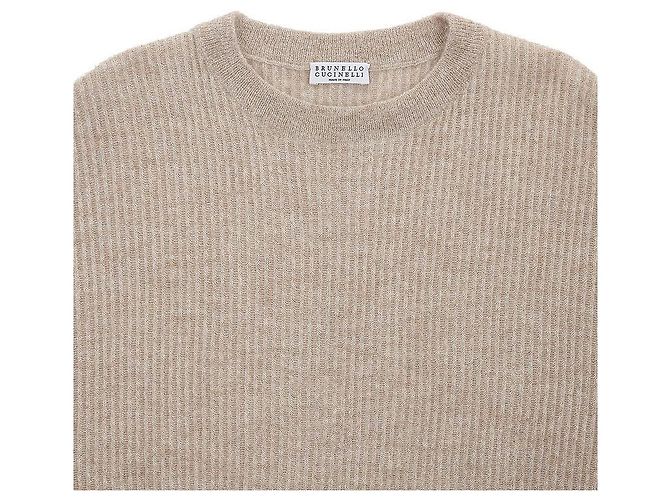 Brunello Cucinelli Strickwaren aus Stoff Weiß Damen - Ansicht 3
