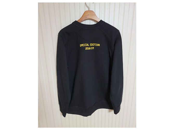 Fendi Sweatshirt mit Logo-Stickerei Schwarz - Ansicht 5