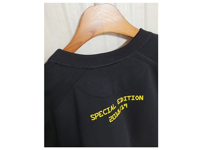 Fendi Sweatshirt mit Logo-Stickerei Schwarz - Ansicht 6