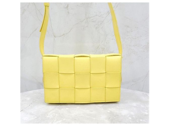 Bottega Veneta Borsa Cassette Small Intrecciato D'oro - vista 3