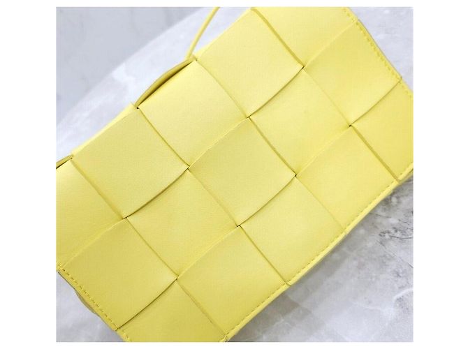 Bottega Veneta Borsa Cassette Small Intrecciato D'oro - vista 5