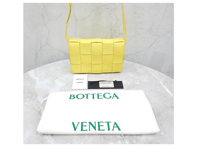 Bottega Veneta Borsa Cassette Small Intrecciato D'oro - vista 8