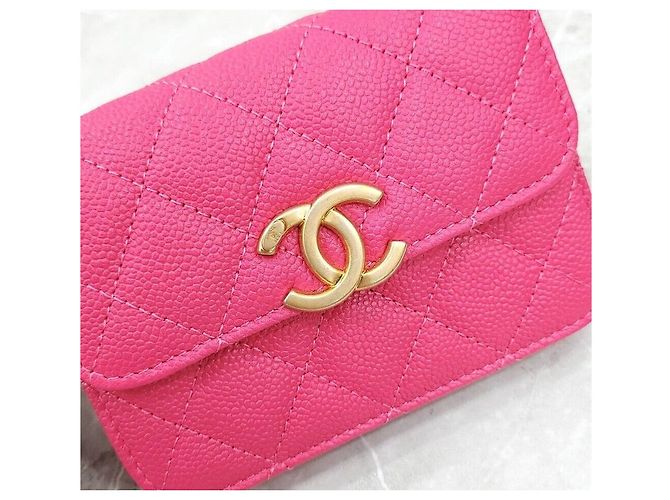 Chanel Mini borsa a tracolla Caviar Melody Chain Argento - vista 5