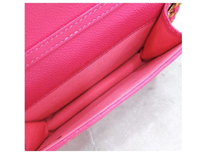 Chanel Mini borsa a tracolla Caviar Melody Chain Argento - vista 7