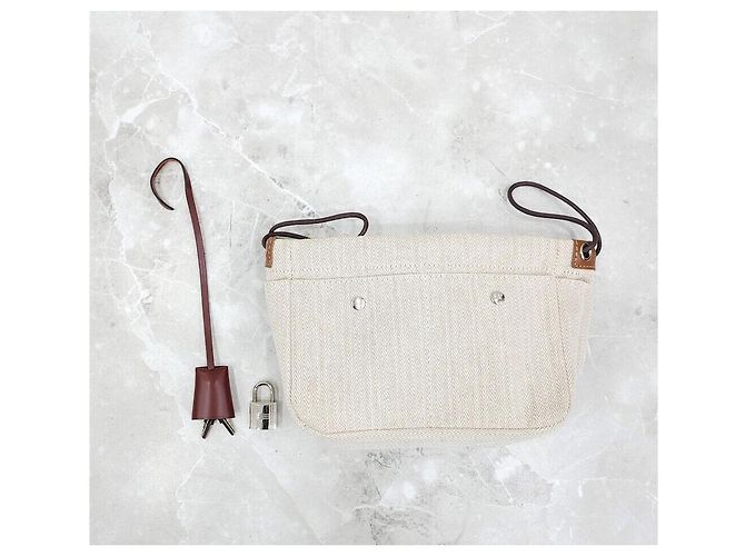 Hermès New Jib Airback Yellow Canvas - vista 5