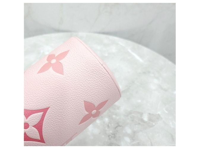 Louis Vuitton New Monogram Emprint Papillon BB Rose Pink Rosa - vista 6