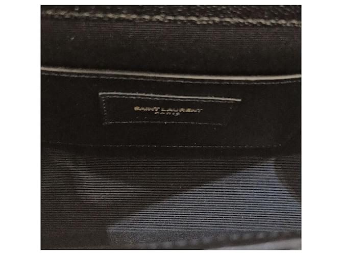 Saint Laurent Borsa a tracolla Monogram Chain Nero - vista 7