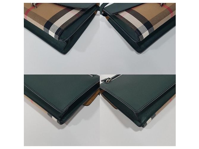 Burberry Borsa a tracolla Macken Argento - vista 8