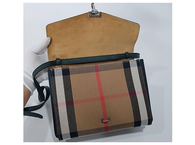 Burberry Borsa a tracolla Macken Argento - vista 9