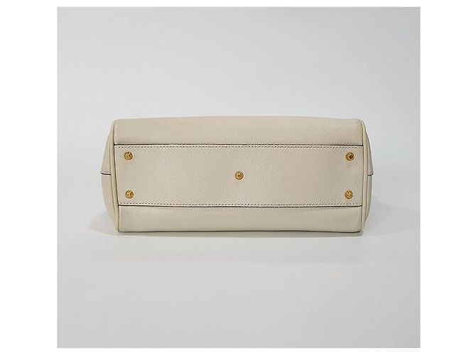 Gucci Borsa a tracolla tote Marmont in pelle Bianco - vista 7