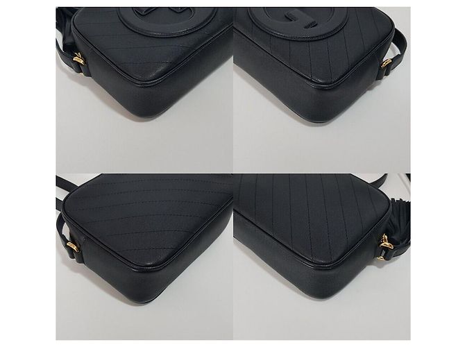 Gucci Borsa a tracolla piccola Blondie Tassel Nera - vista 7