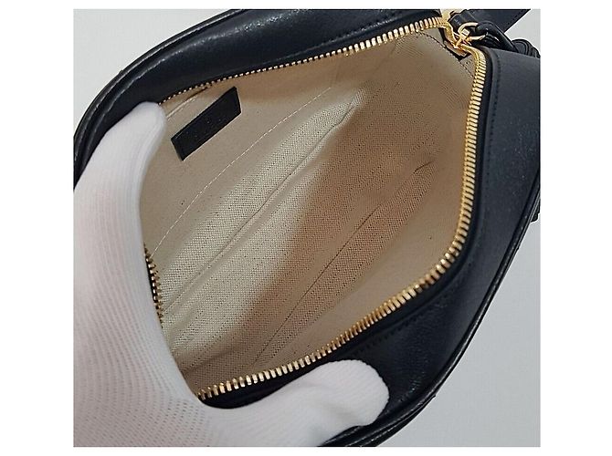 Gucci Borsa a tracolla piccola Blondie Tassel Nera - vista 8