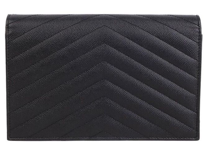 Saint Laurent Cassandra Mini Crossbody Bag Schwarz - Ansicht 2