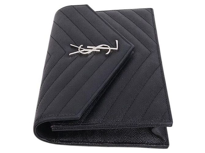 Saint Laurent Cassandra Mini Crossbody Bag Schwarz - Ansicht 5