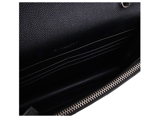 Saint Laurent Cassandra Mini Crossbody Bag Schwarz - Ansicht 7