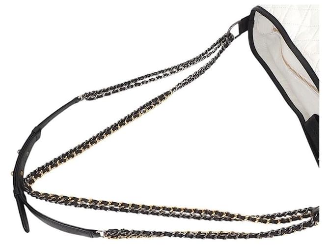 Chanel Borsa Hobo Gabrielle Large Bianco - vista 3