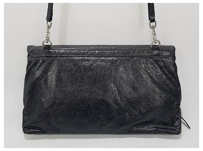 Balenciaga Clutch a Busta e Borsa a Tracolla Nero - vista 4